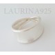 Anillo Thompson Liso Fino de Plata