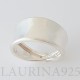 Anillo Thompson Liso Fino de Plata